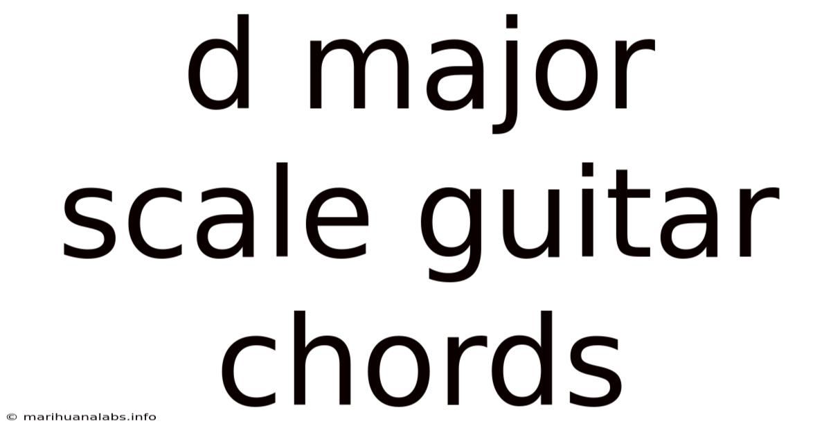 D Major Scale Guitar Chords