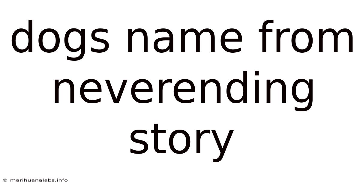 Dogs Name From Neverending Story