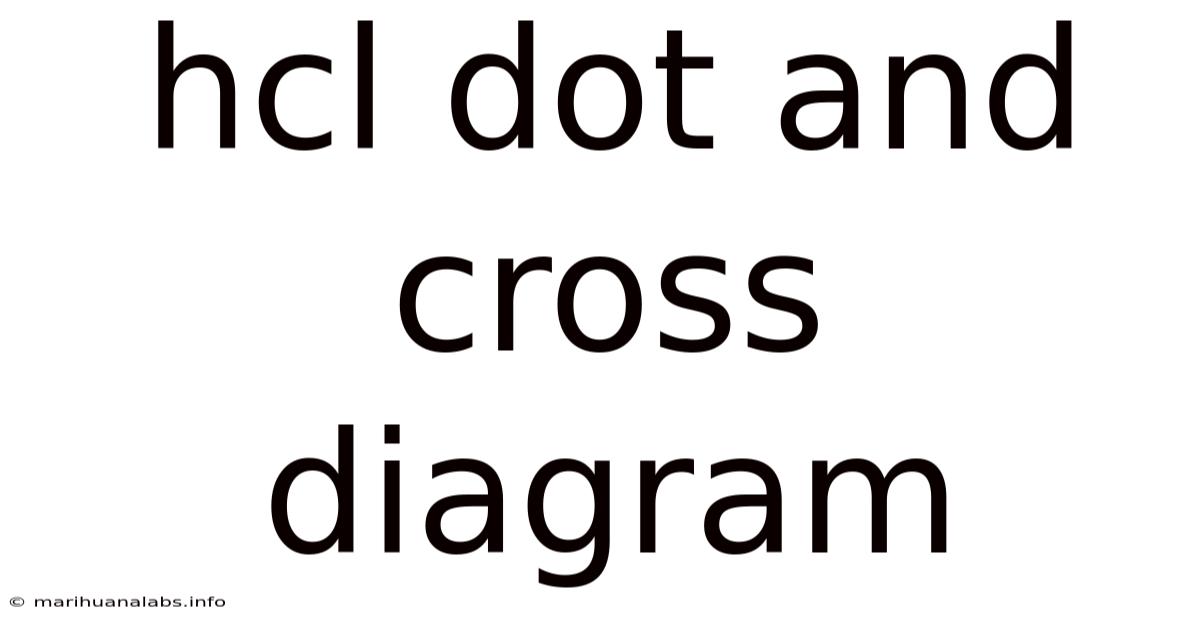 Hcl Dot And Cross Diagram