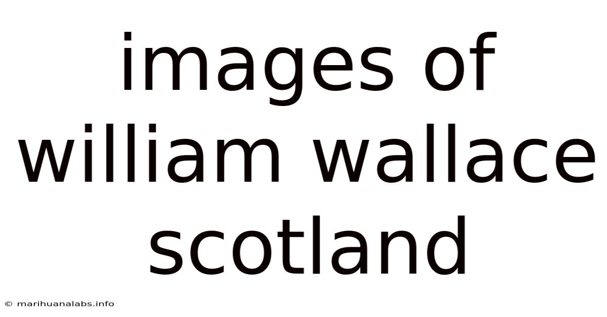 Images Of William Wallace Scotland