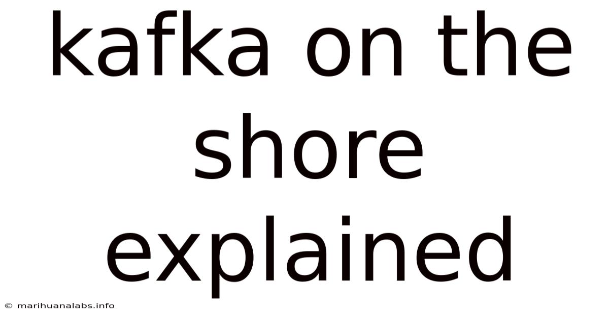 Kafka On The Shore Explained