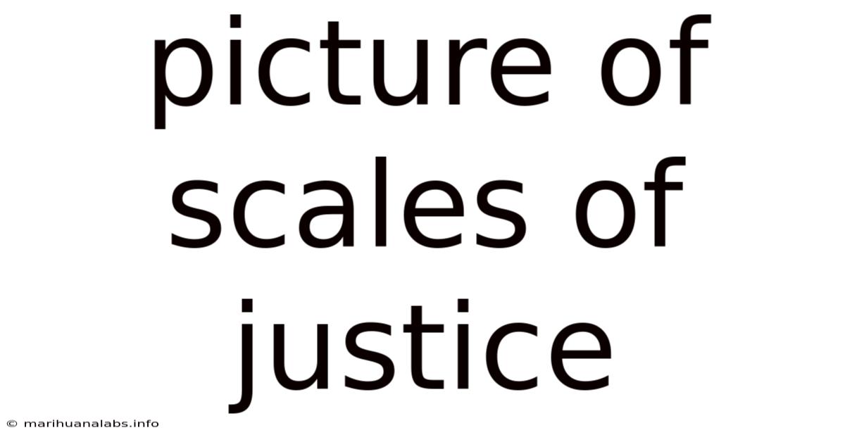 Picture Of Scales Of Justice