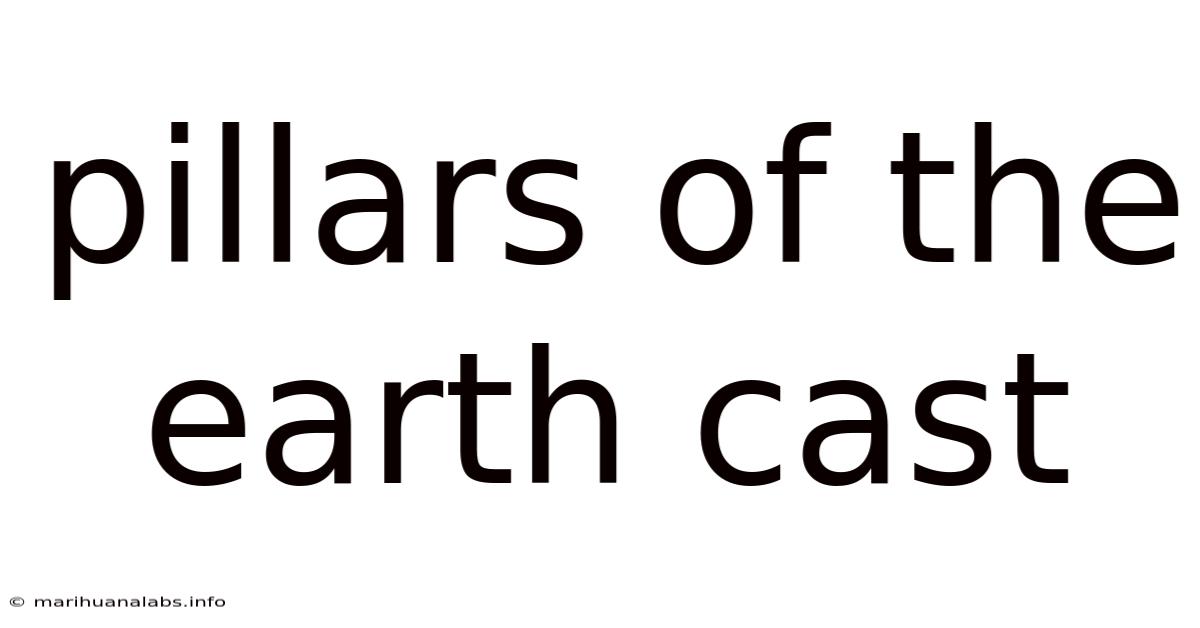 Pillars Of The Earth Cast