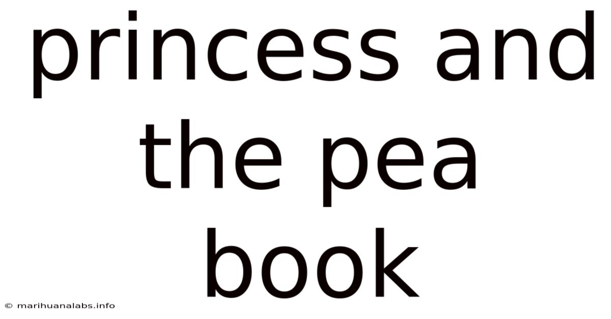 Princess And The Pea Book