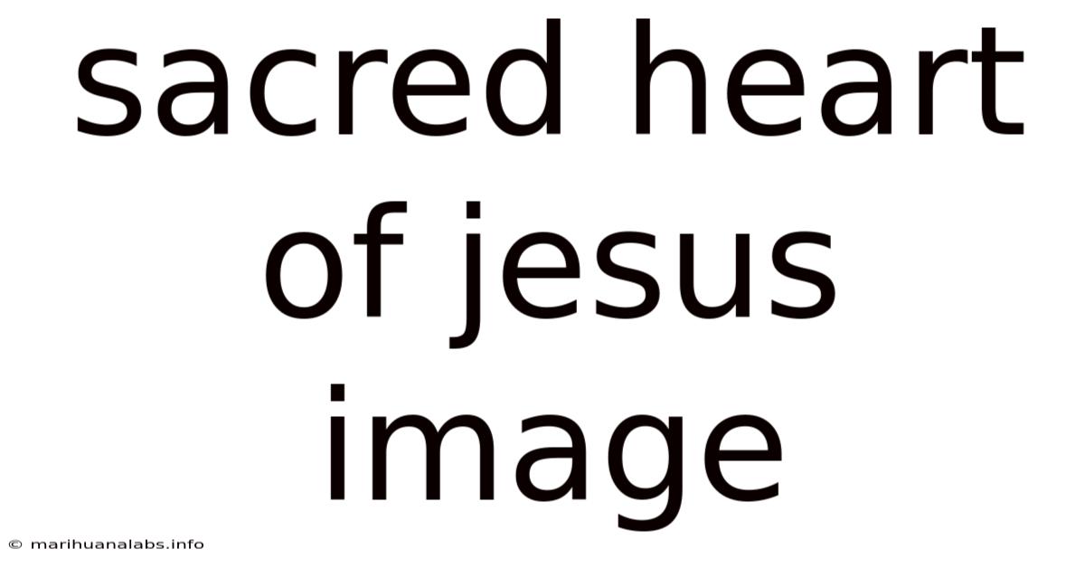Sacred Heart Of Jesus Image