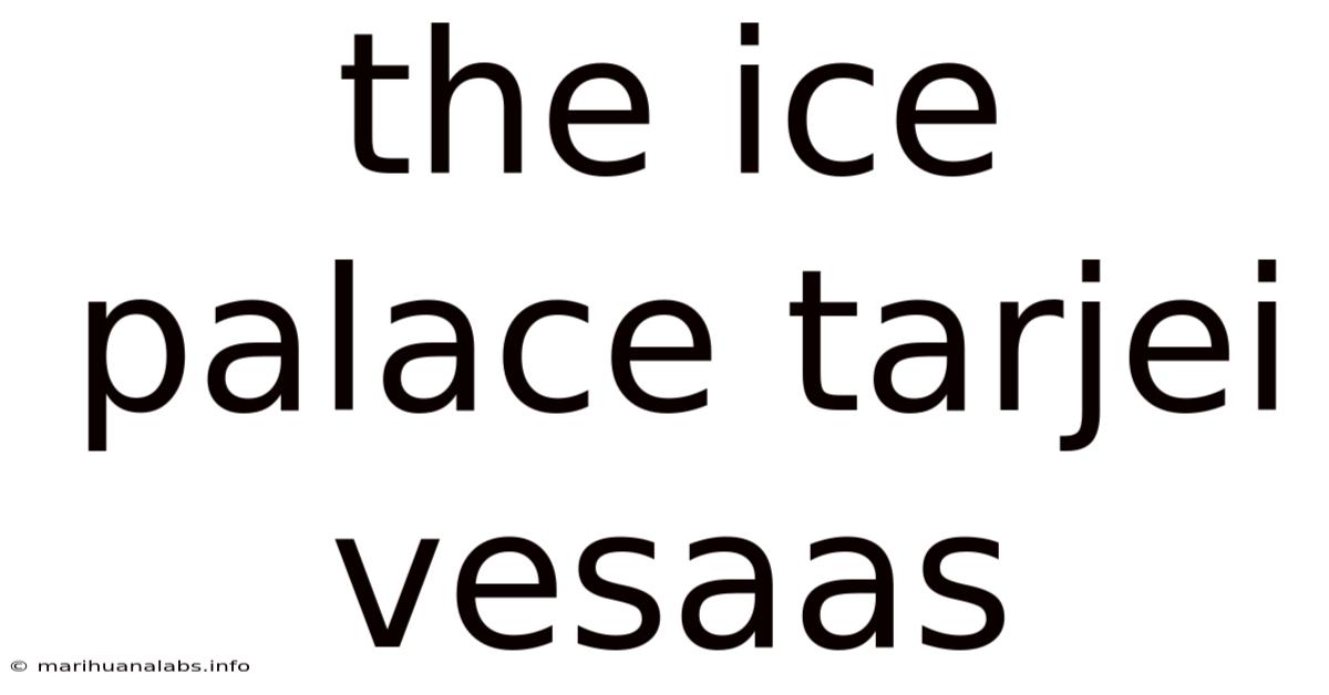 The Ice Palace Tarjei Vesaas
