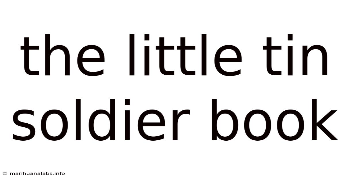 The Little Tin Soldier Book