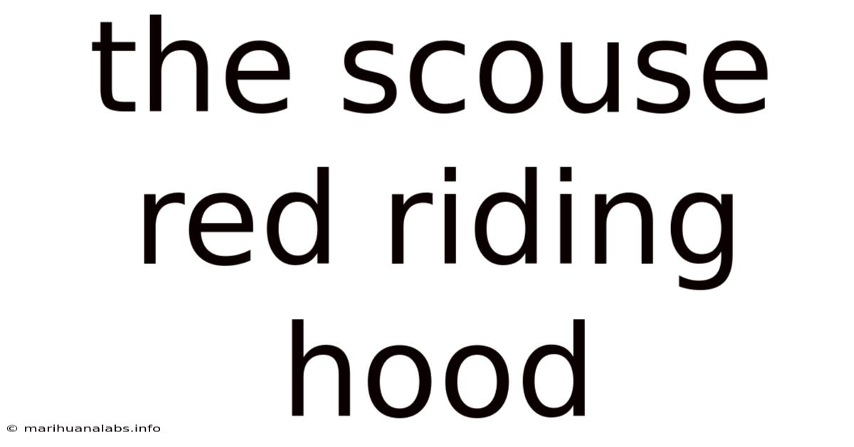 The Scouse Red Riding Hood