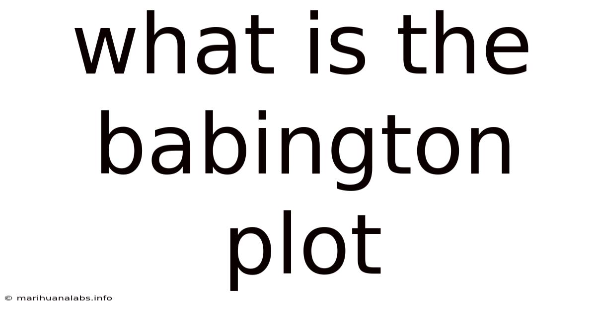 What Is The Babington Plot