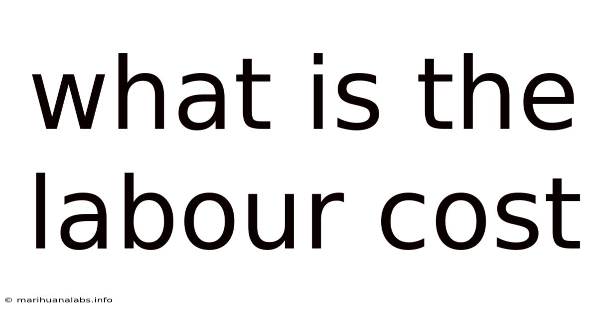 What Is The Labour Cost